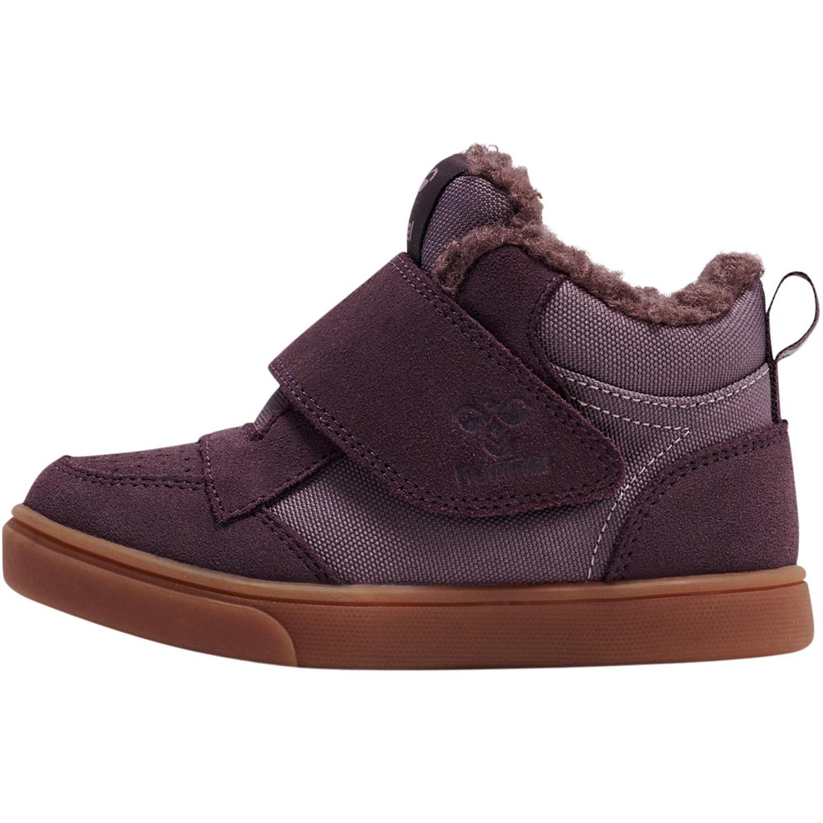 hummel Stadil I Velcro Vinterstøvler Børn BLACK PLUM