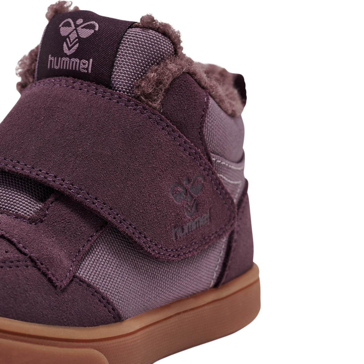 hummel Stadil I Velcro Vinterstøvler Børn BLACK PLUM