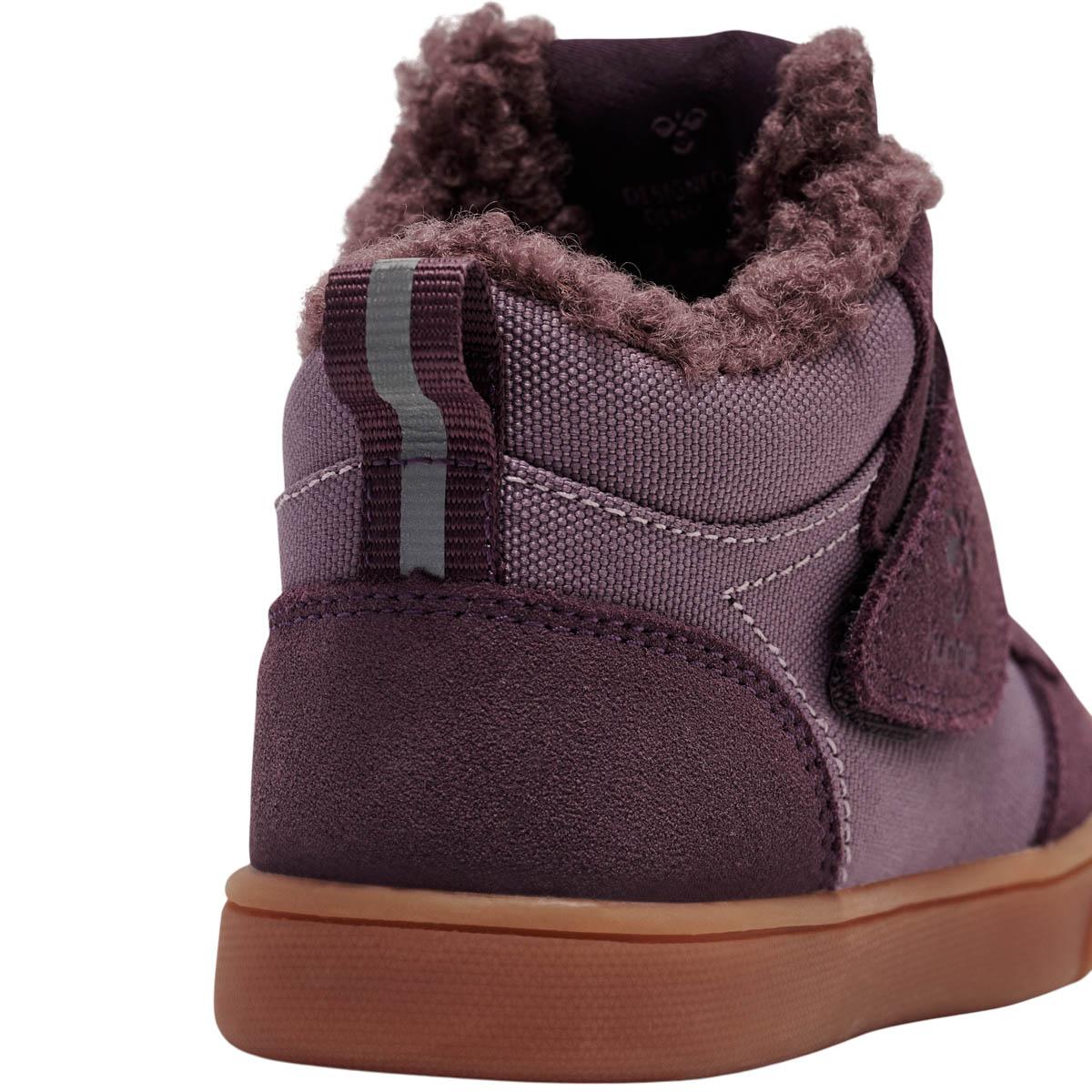 hummel Stadil I Velcro Vinterstøvler Børn BLACK PLUM