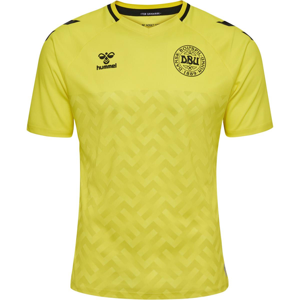 Danmark 2023 Målmandstrøje BLAZING YELLOW