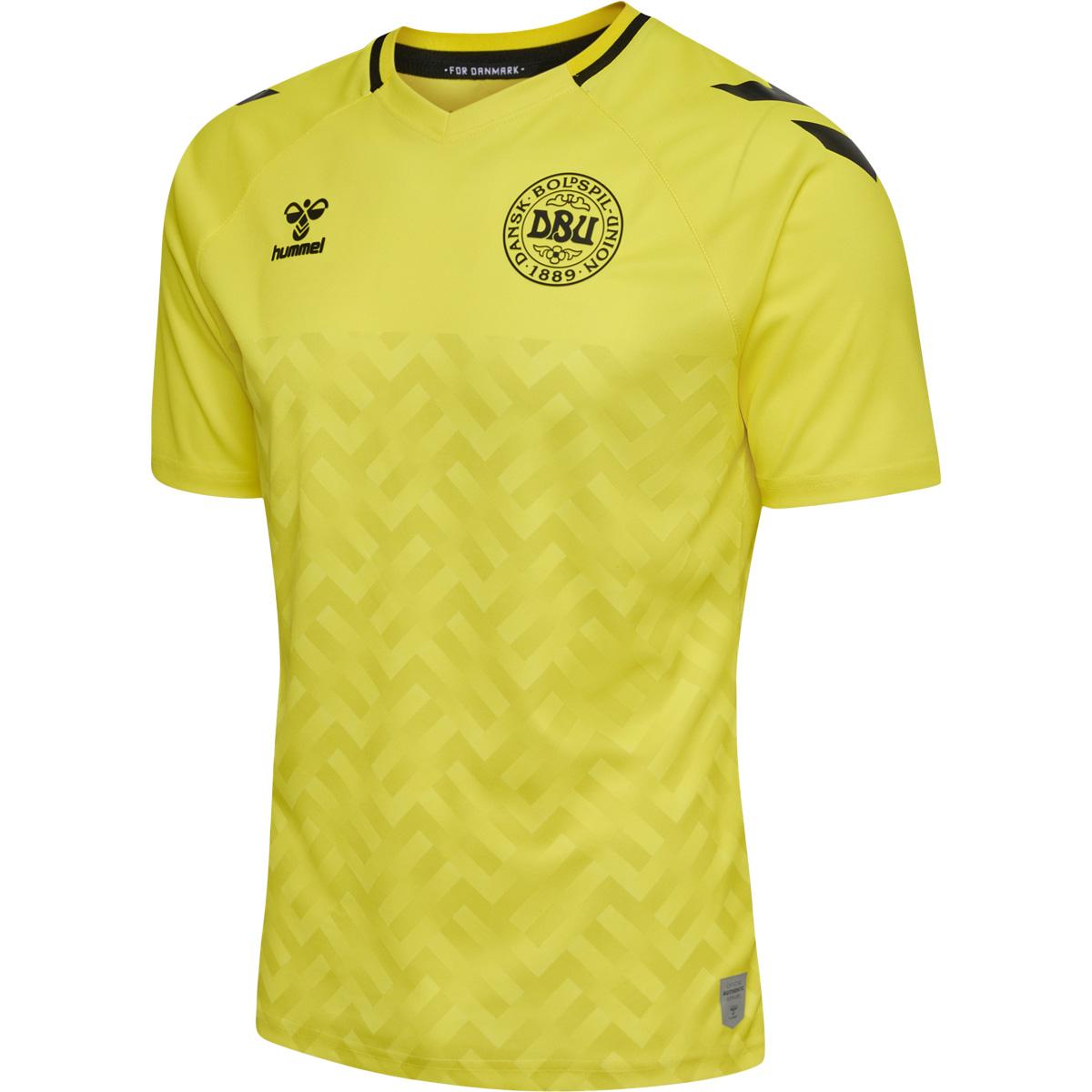 Danmark 2023 Målmandstrøje BLAZING YELLOW