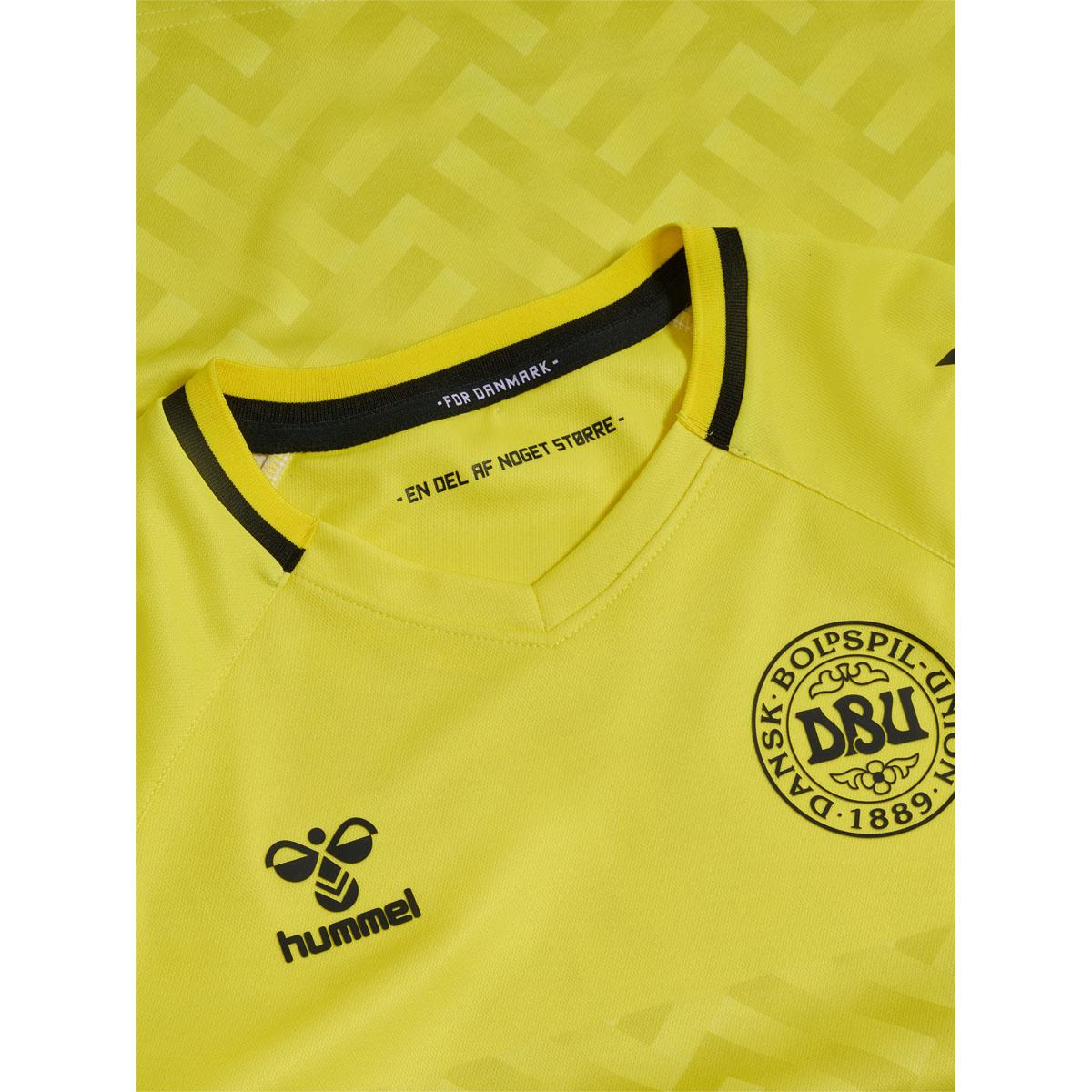 Danmark 2023 Målmandstrøje BLAZING YELLOW