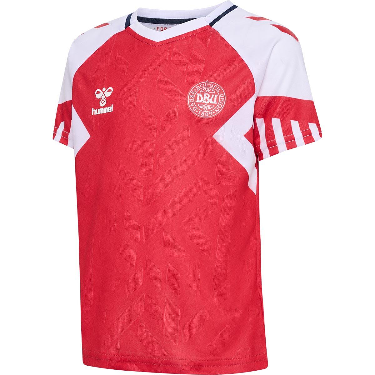 Danmark 2023 Hjemmebane Landsholdssæt Børn TANGO RED