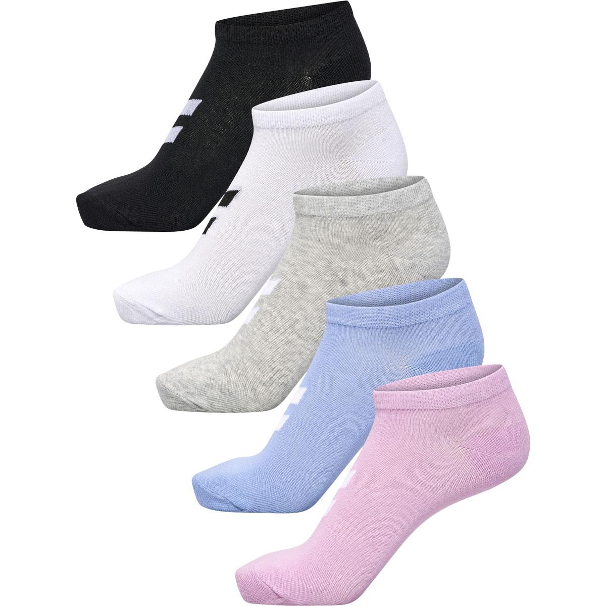 hummel Match Me 5-Pack Ankelstrømper Barn PASTEL LAVENDER