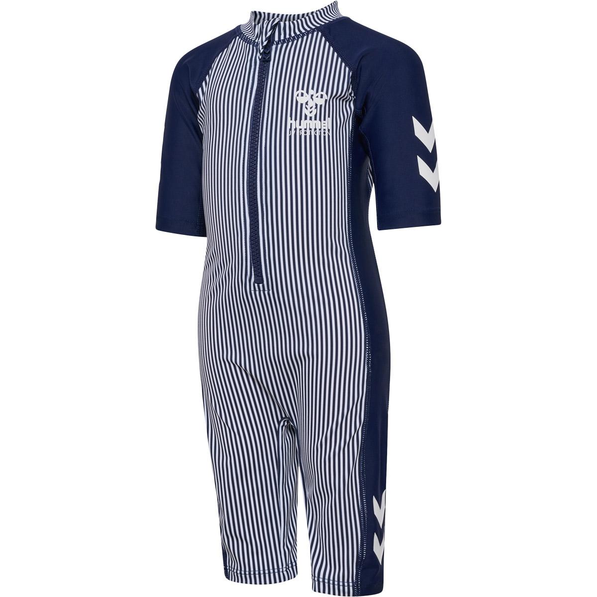 hummel Morgat Svømmedragt Børn NAVY BLAZER/BRIGHT WHITE