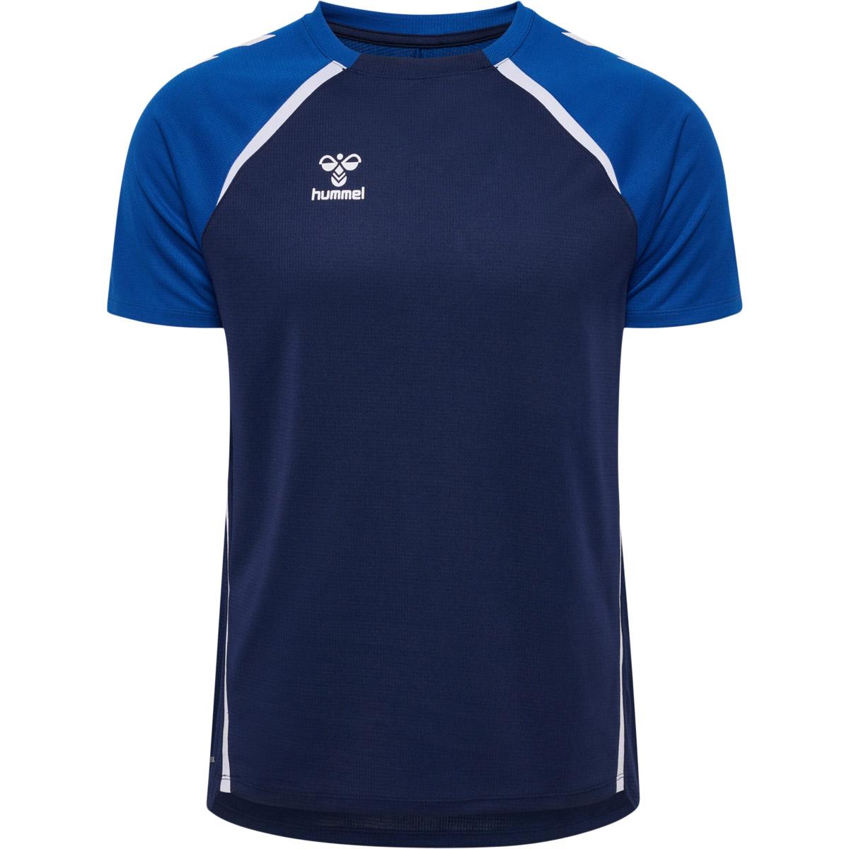 hummel Lead 2.0 Trenings T-skjorte Herre MARINE/TRUE BLUE