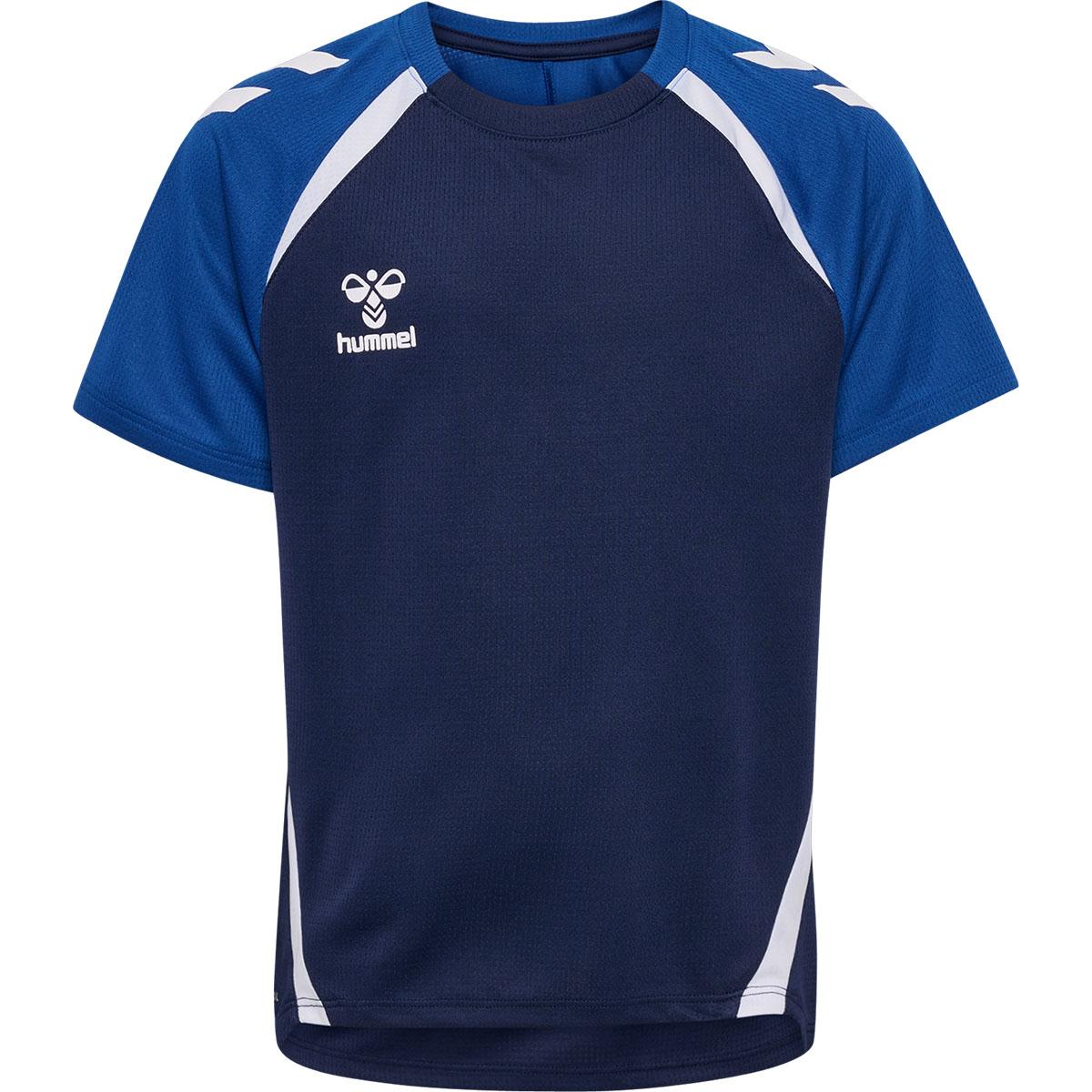 hummel Lead 2.0 Trenings T-skjorte Barn MARINE/TRUE BLUE