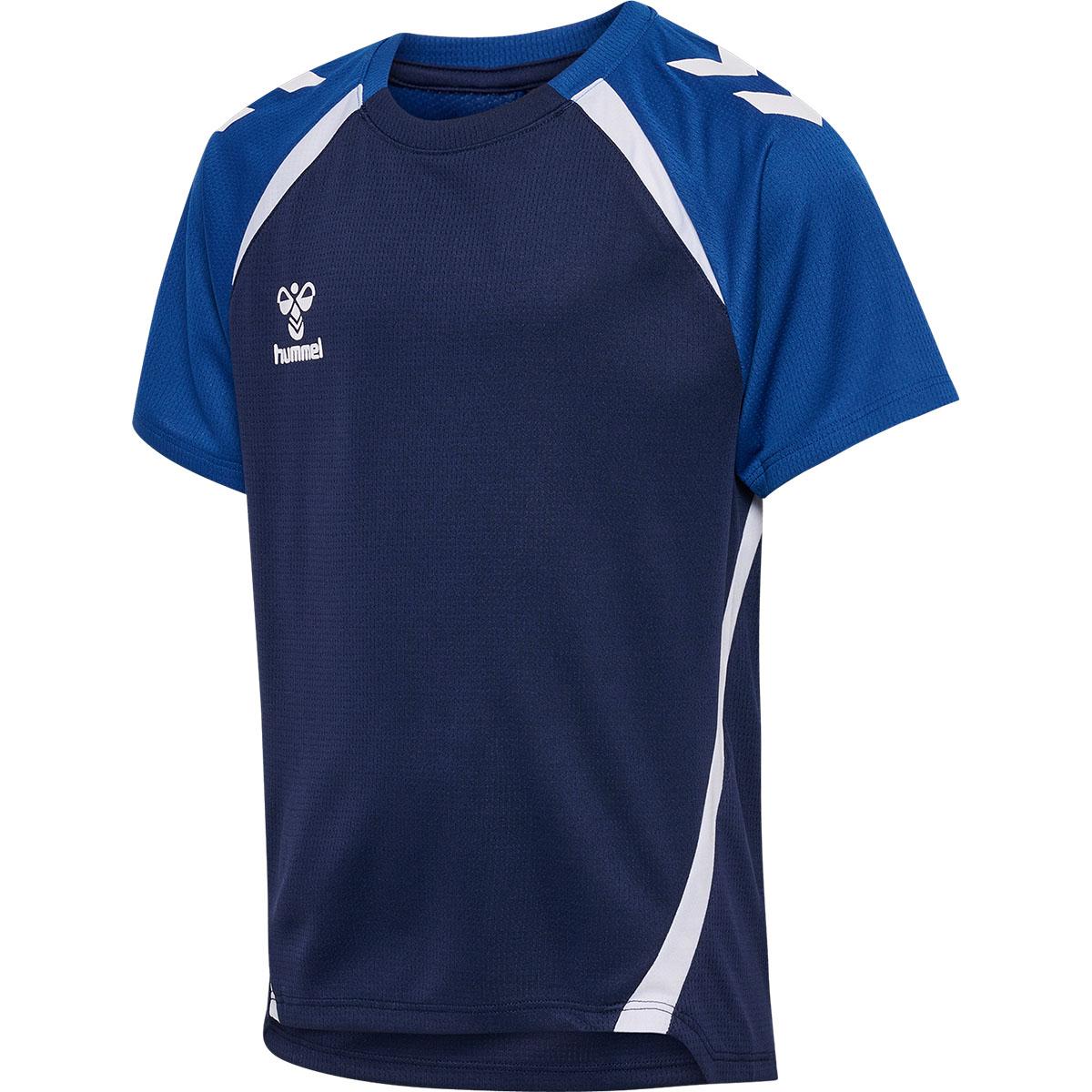 hummel Lead 2.0 Trenings T-skjorte Barn MARINE/TRUE BLUE