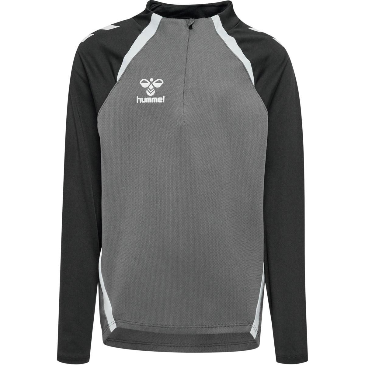 hummel Lead 2.0 Half Zip Treningstrøye Barn STEEL GRAY/ASPHALT
