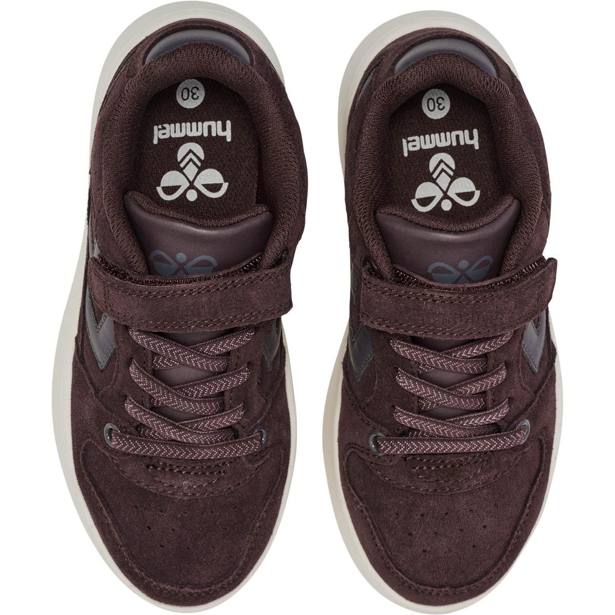 hummel ST. Power Play Suede Velcro Sneakers Børn FUDGE