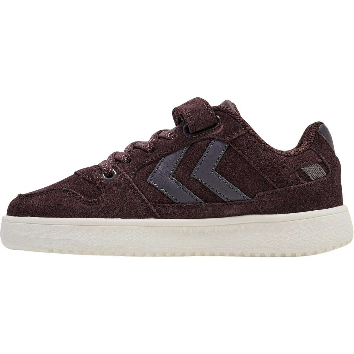 hummel ST. Power Play Suede Velcro Sneakers Børn FUDGE