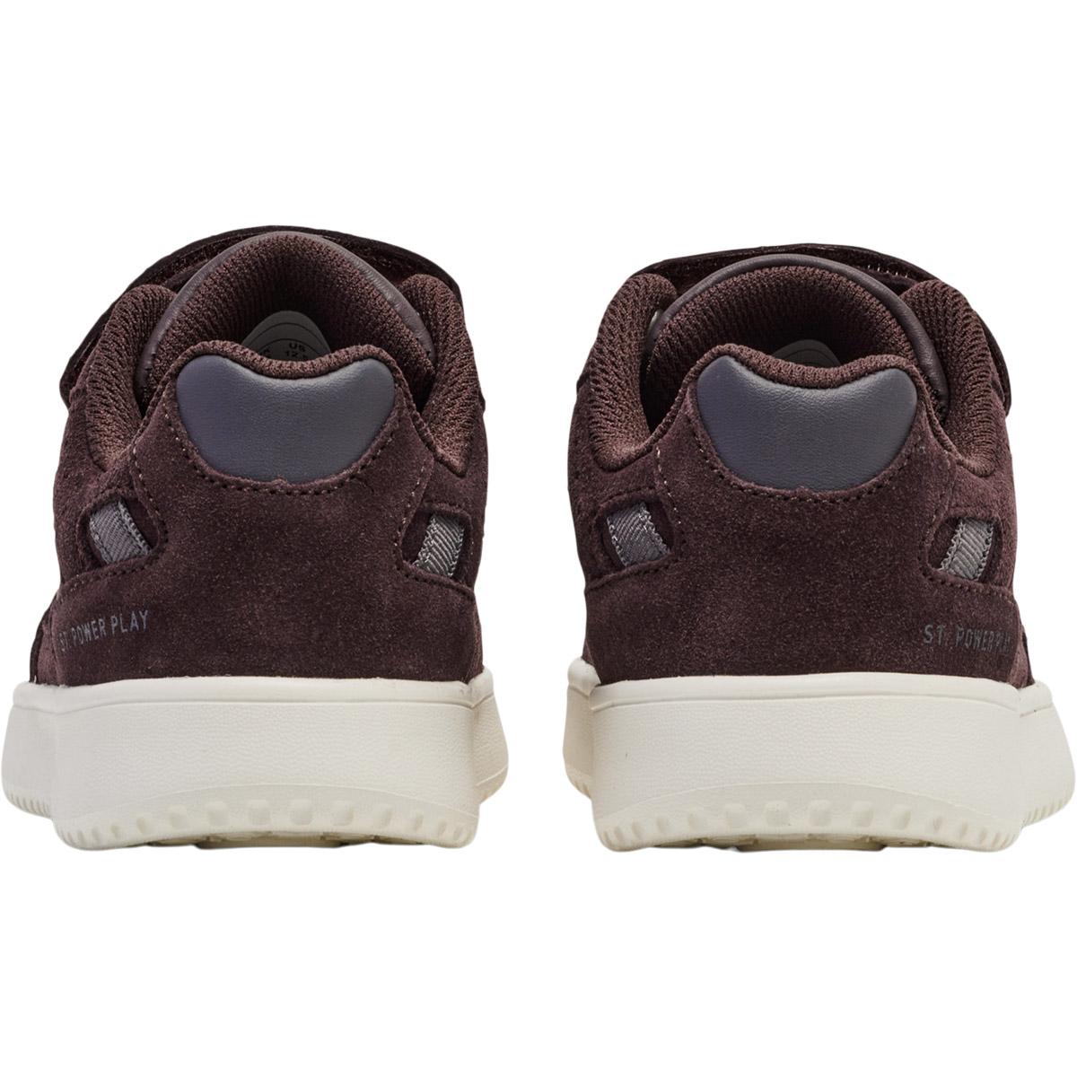 hummel ST. Power Play Suede Velcro Sneakers Børn FUDGE