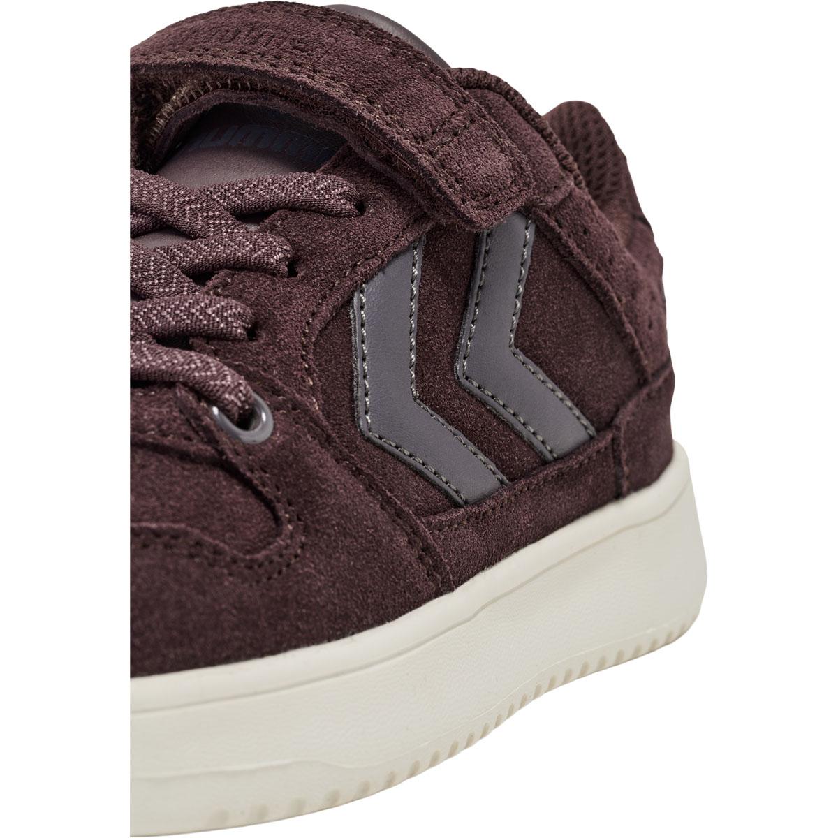 hummel ST. Power Play Suede Velcro Sneakers Børn FUDGE