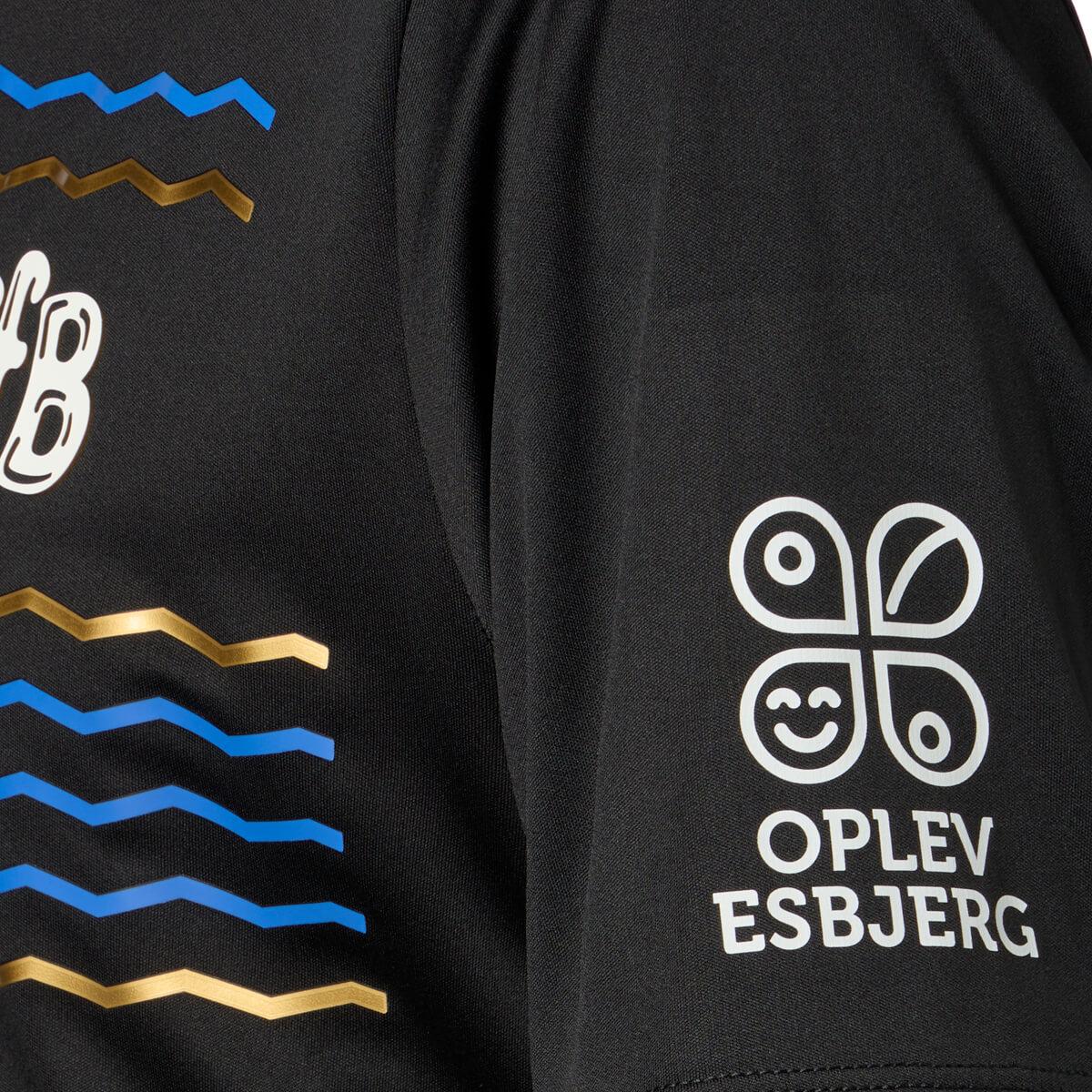 Esbjerg fB 25/26 Udebanetrøje Black