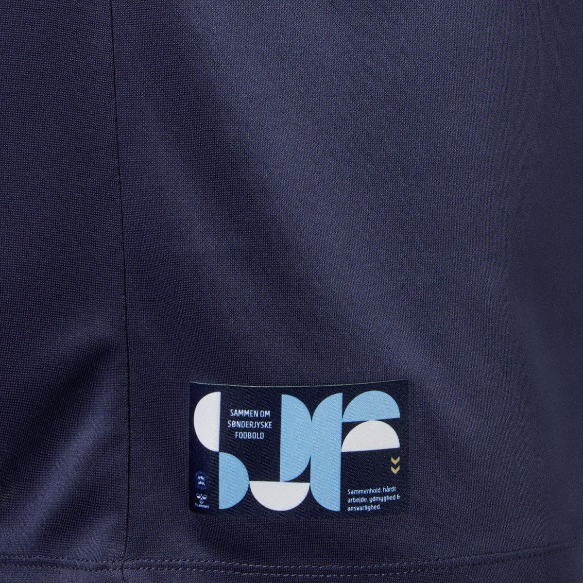 Sønderjyske Fodbold 26/27 Half Zip Opvarmningstrøje Børn Navy