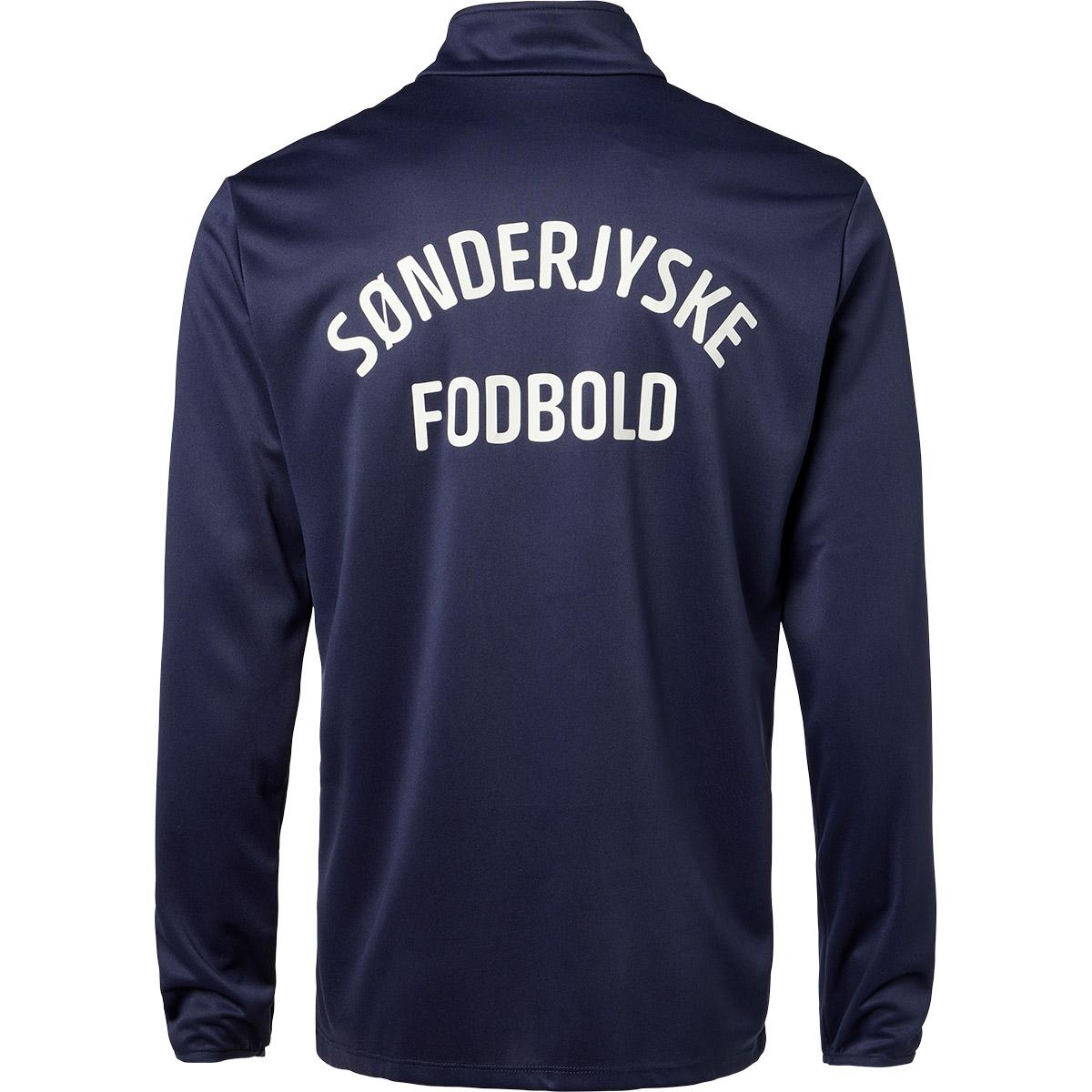 Sønderjyske Fodbold 26/27 Full Zip Indløbstrøje Børn Navy