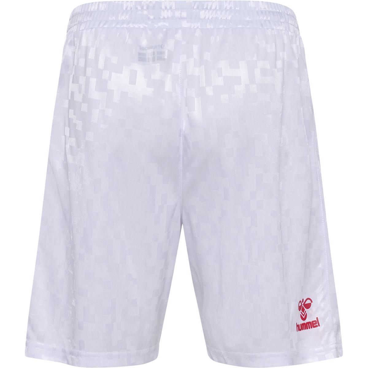 Danmark 24/25 Hjemmebane Landsholdsshorts WHITE/TANGO RED