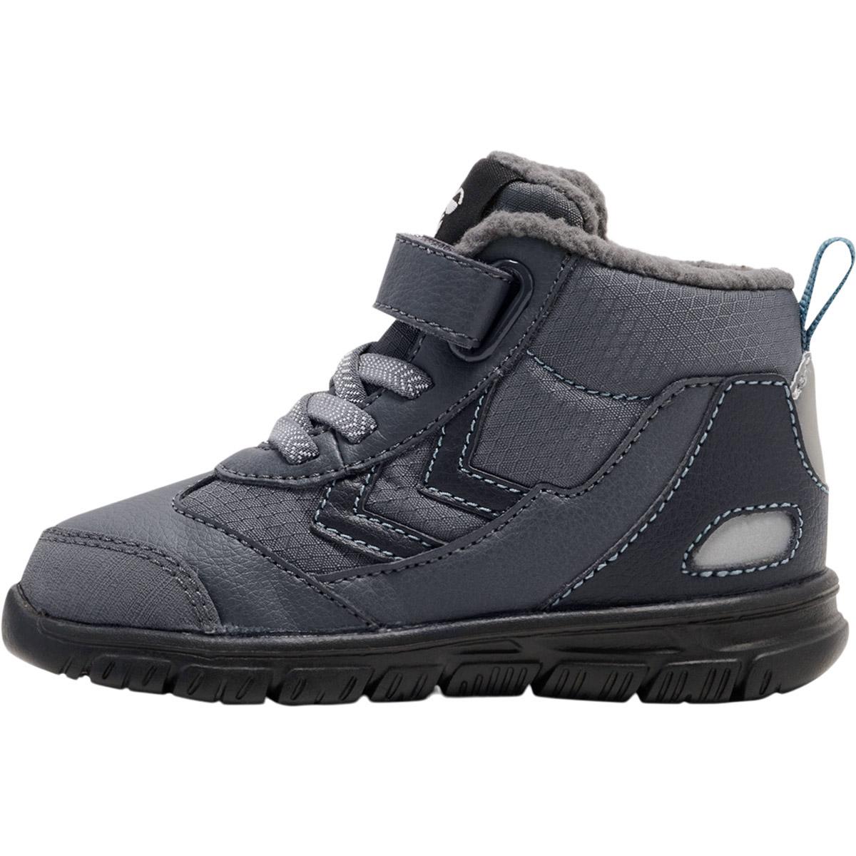 hummel Crosslite Winter Velcro Vinterstøvler Børn FORGED IRON