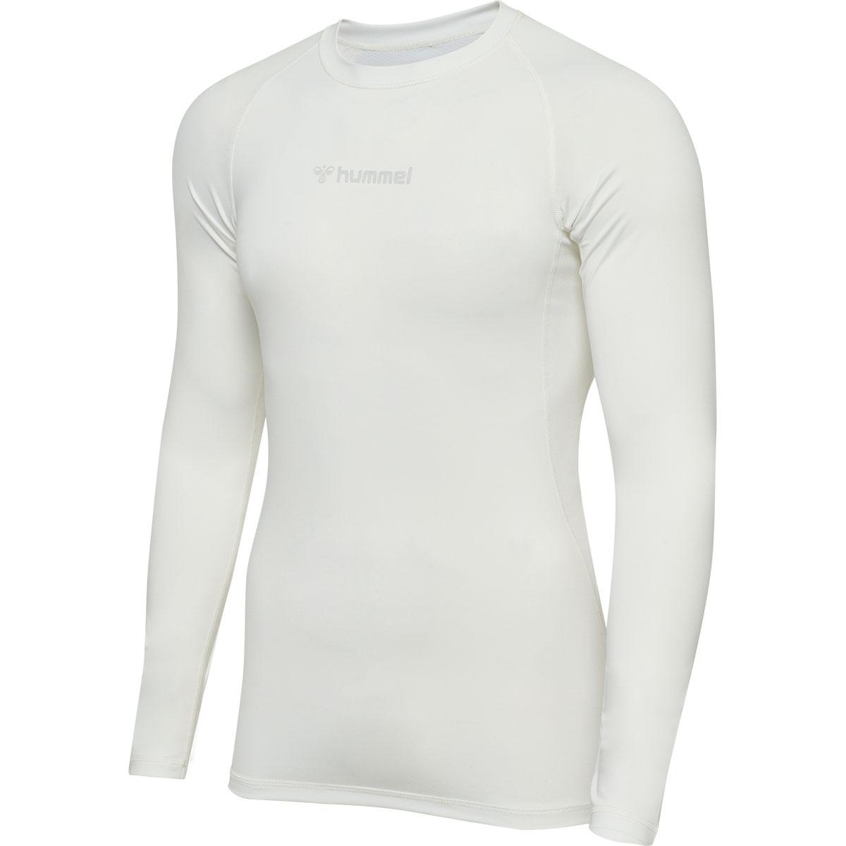 hummel Performance Langærmet Baselayer T-shirt Herre WHITE