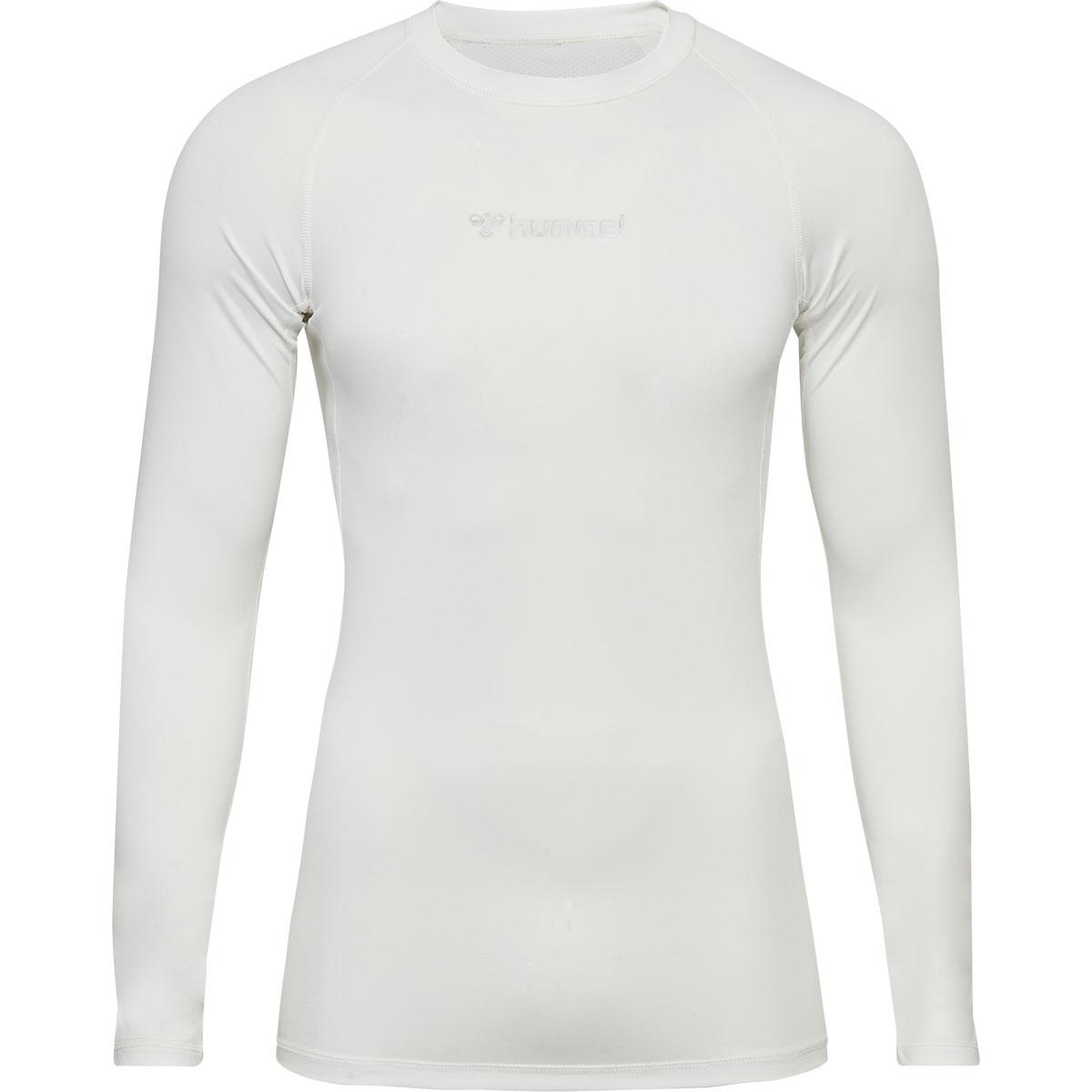 hummel Performance Langærmet Baselayer T-shirt Herre WHITE