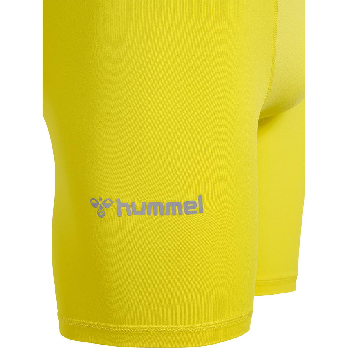 hummel Performance Korte Baselayer Tights BLAZING YELLOW