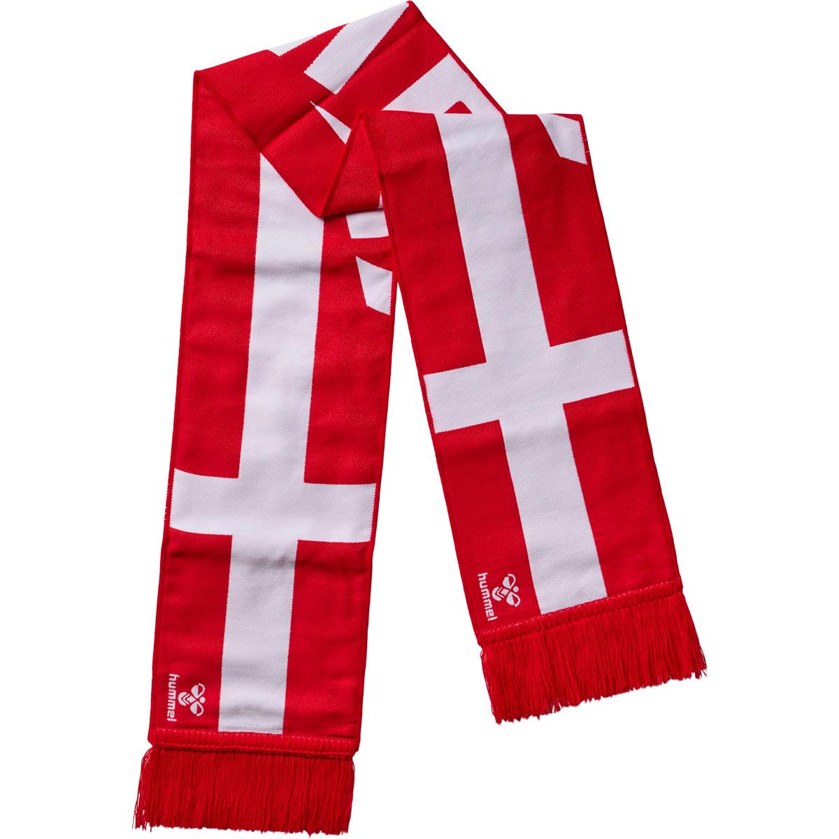 hummel DK Fan Flag Skjerf TRUE RED/WHITE