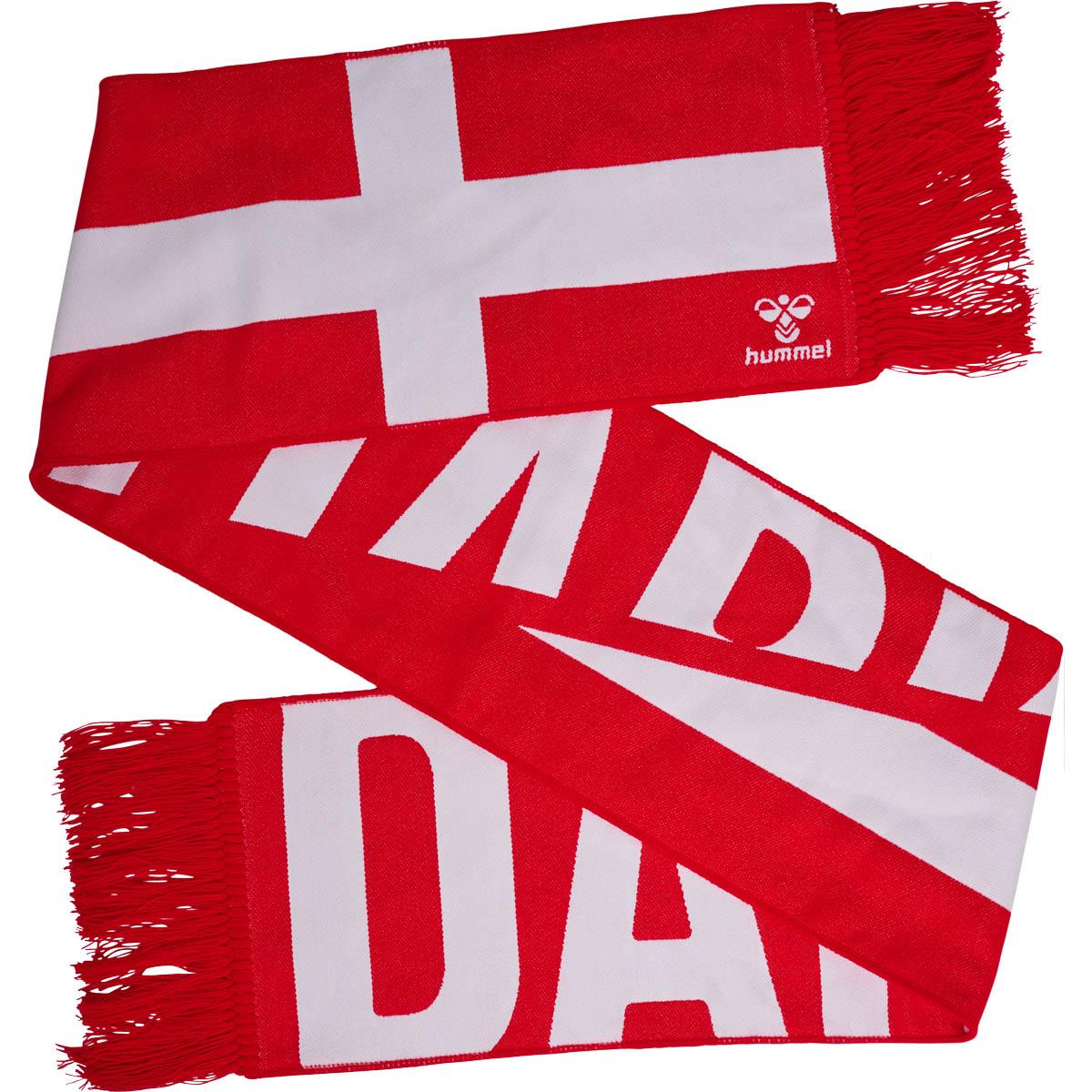 hummel DK Fan Flag Skjerf TRUE RED/WHITE