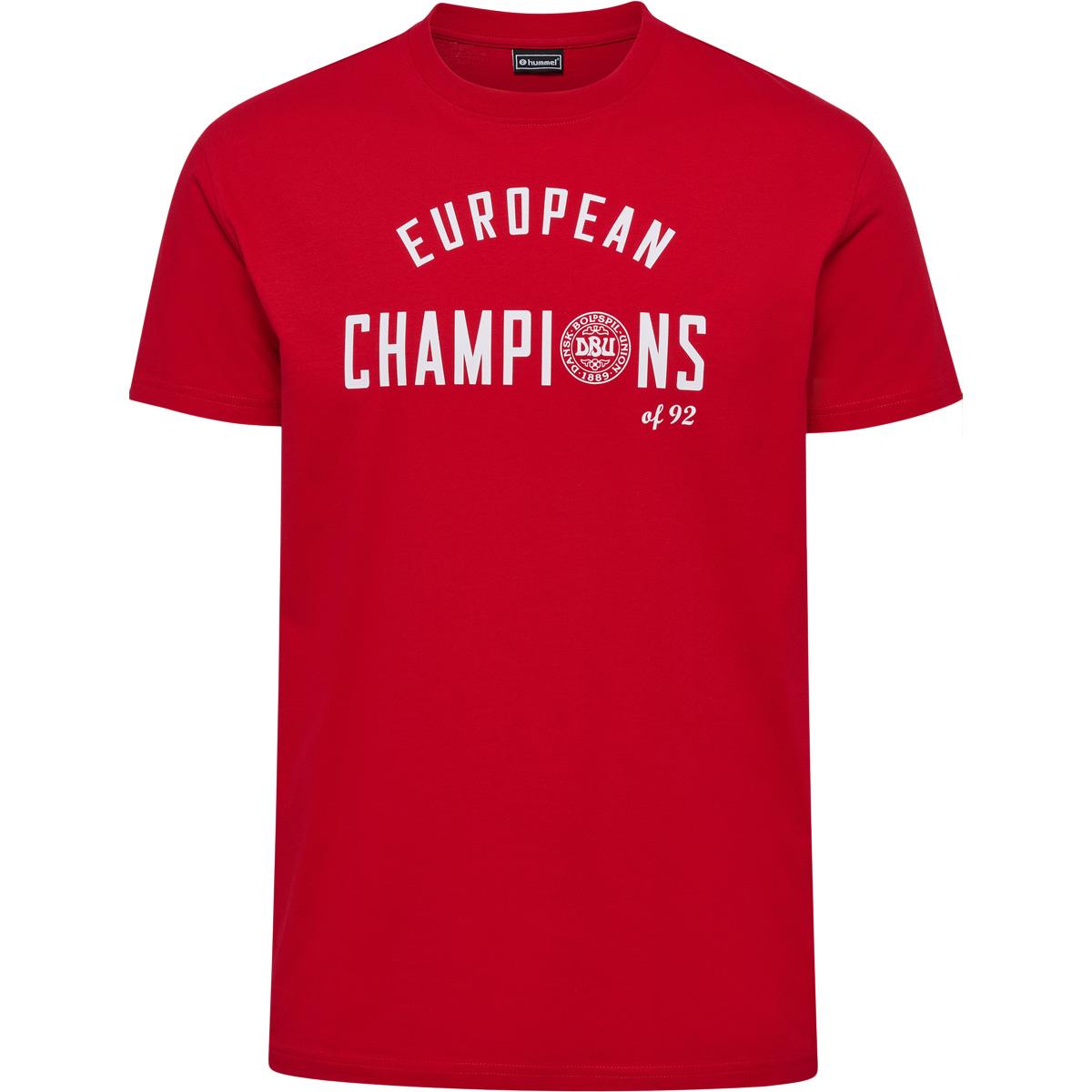 DBU Fan 24 EM92 Champions T-shirt TANGO RED