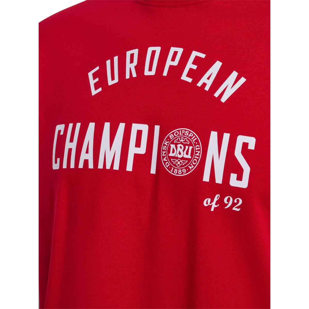 DBU Fan 24 EM92 Champions T-shirt TANGO RED