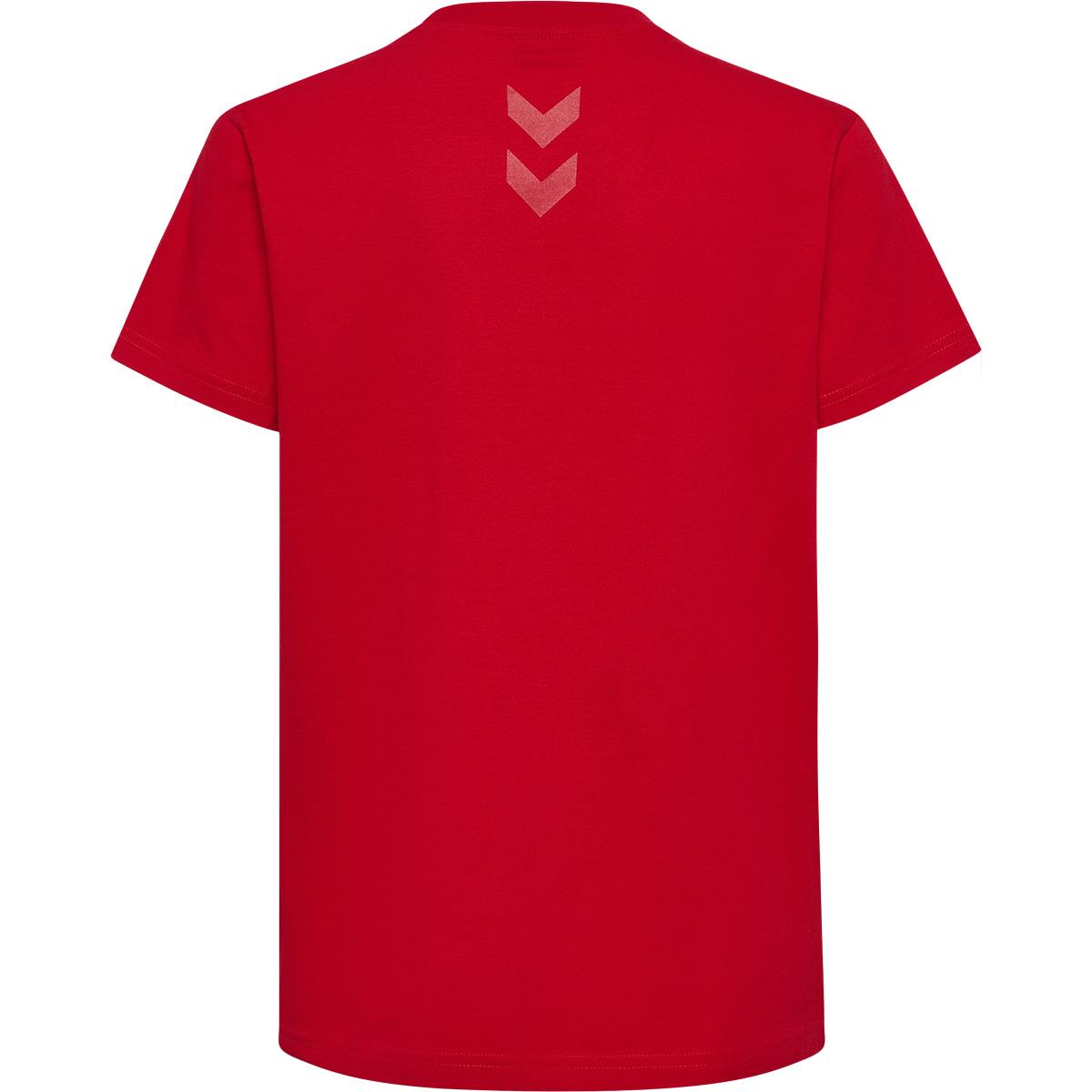 DBU Fan 24 EM92 Champions T-shirt Børn TANGO RED