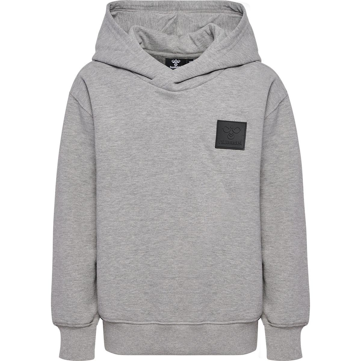 hummel Clean Hættetrøje Børn GREY MELANGE