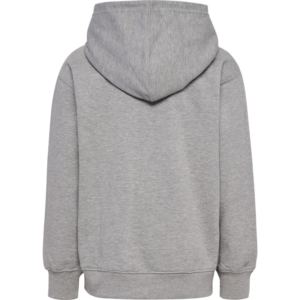 hummel Clean Hættetrøje Børn GREY MELANGE