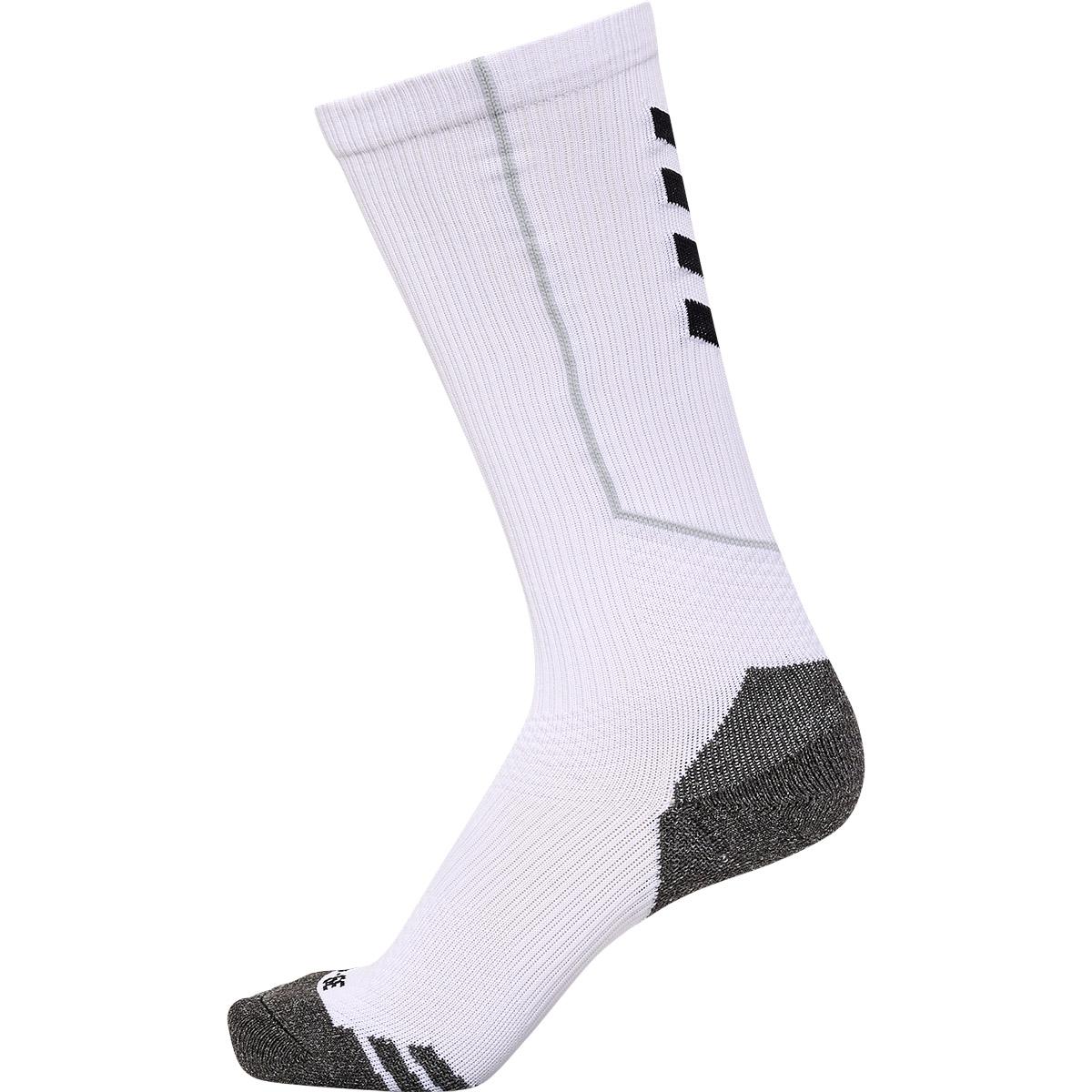 hummel Pro High Treningsstrømper WHITE/BLACK