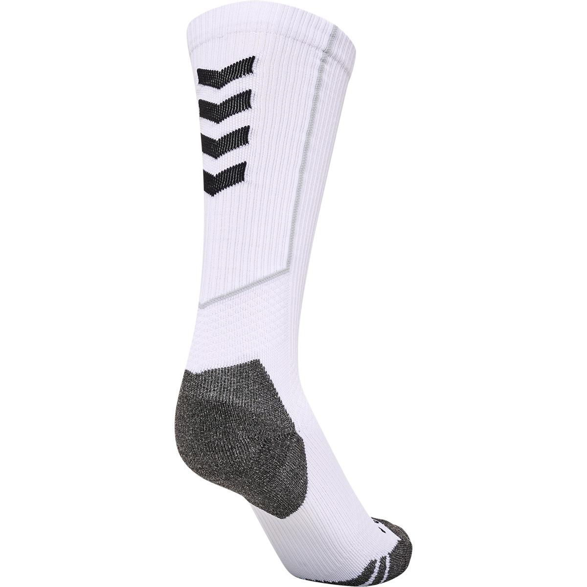 hummel Pro High Treningsstrømper WHITE/BLACK