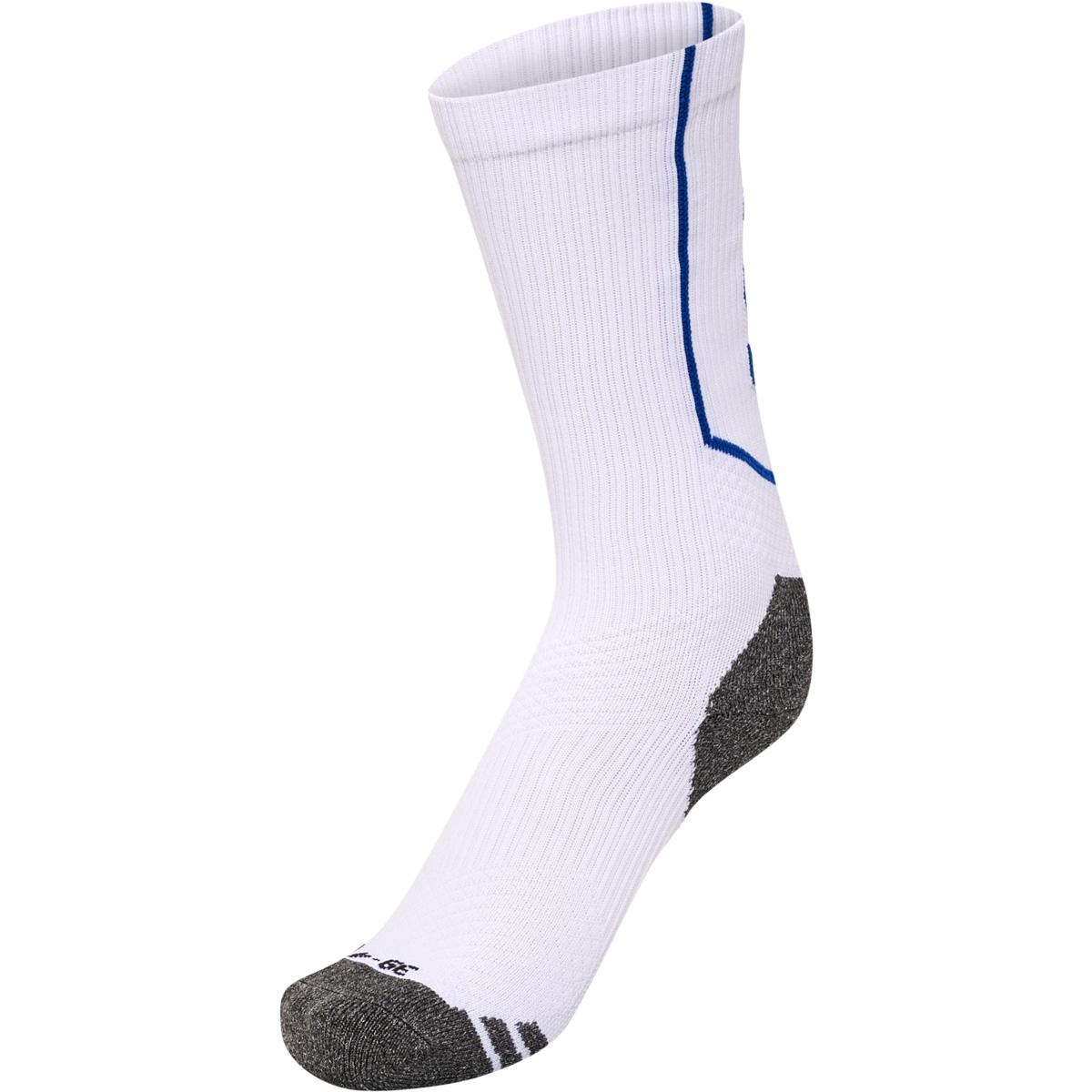 hummel Pro Træningsstrømper WHITE/TRUE BLUE