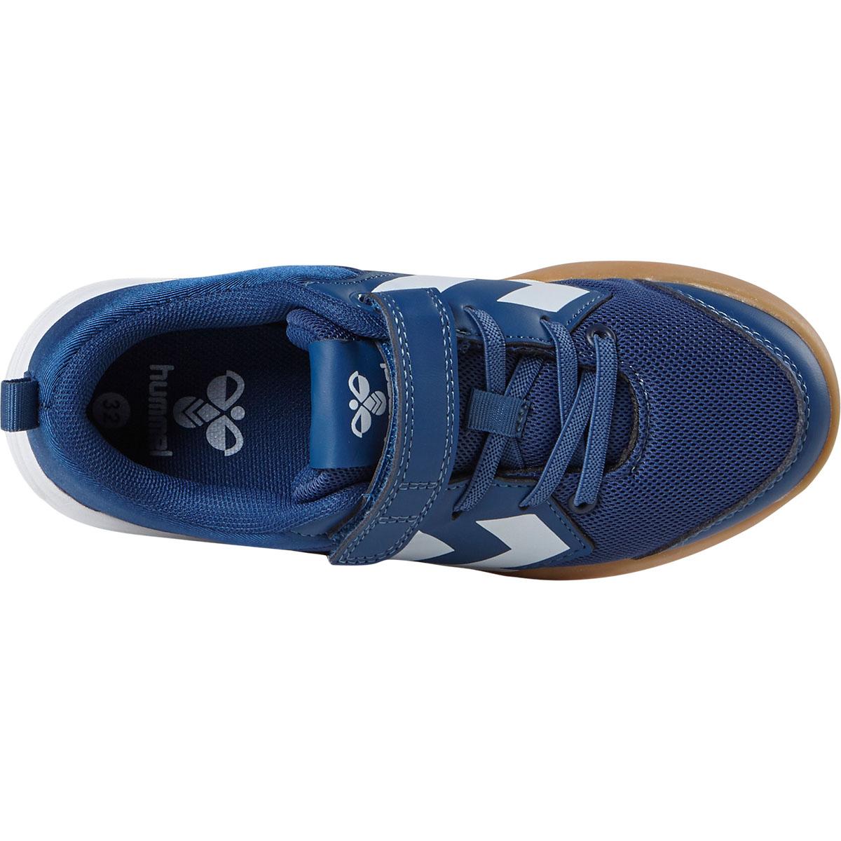 hummel Super Play Borrelås Innendørssko Barn TRUE NAVY