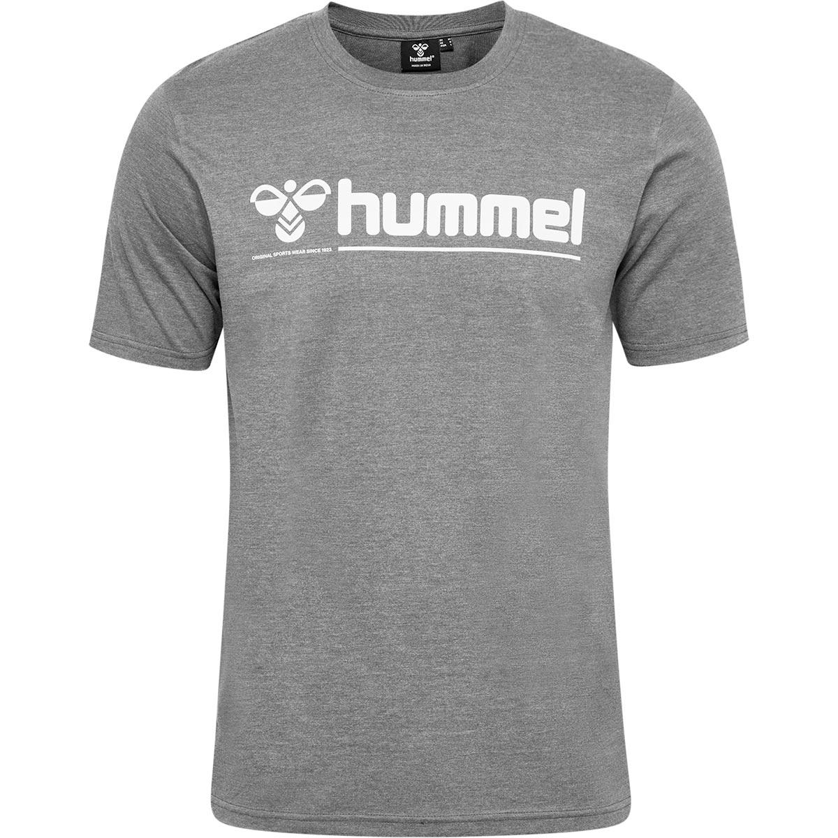 hummel Mike T-shirt Herre GREY MELANGE