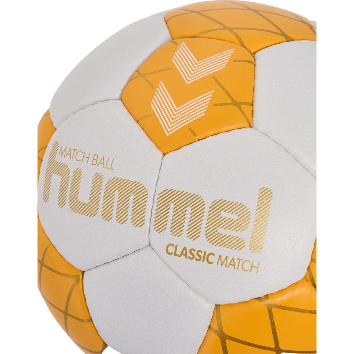hummel Classic Match Håndbold OFF WHITE/ORANGE/GOLD