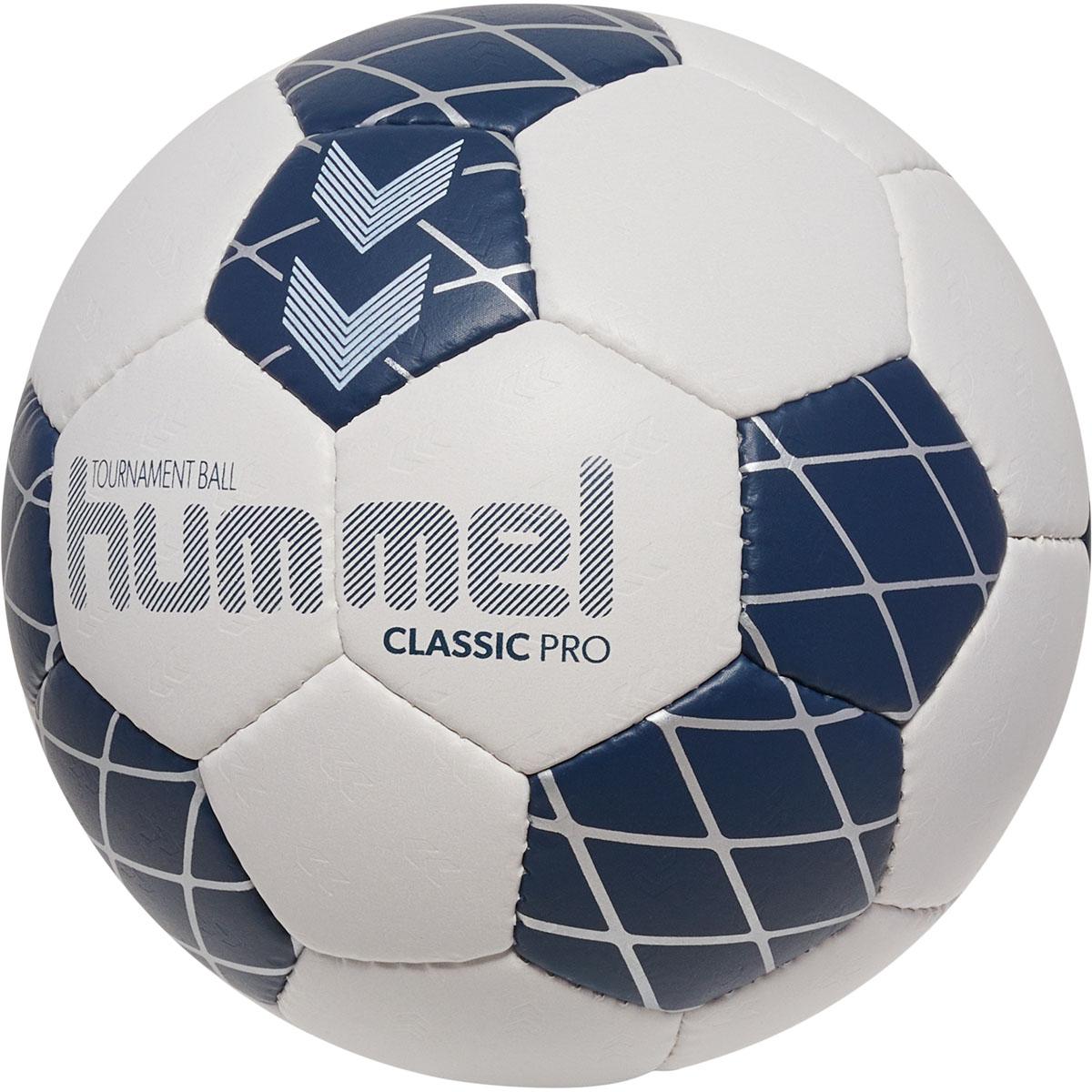 hummel Classic Pro Håndbold OFF WHITE/MARINE/SILVER