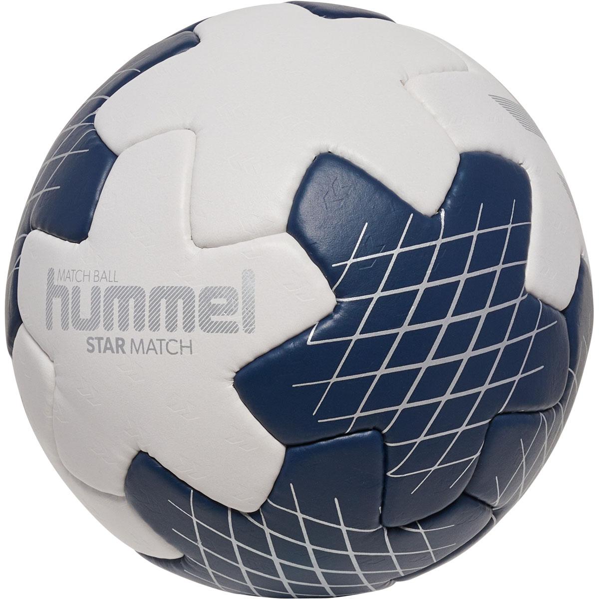 hummel Star Match Håndbold OFF WHITE/MARINE/SILVER