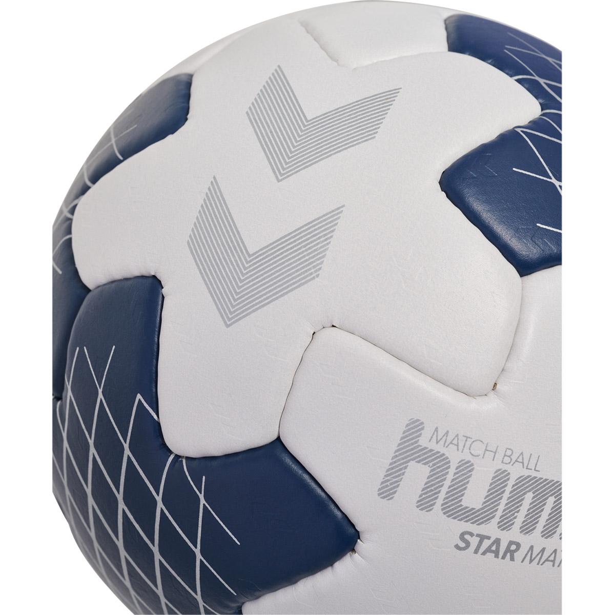 hummel Star Match Håndbold OFF WHITE/MARINE/SILVER