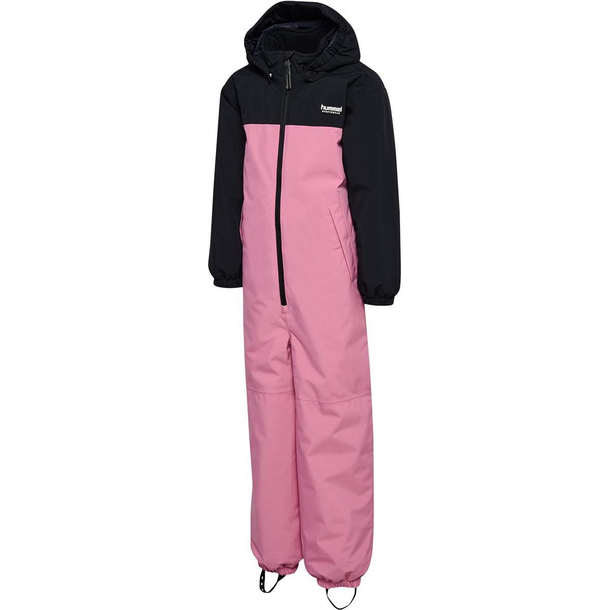 hummel Block Snowsuit WP Vinterdress Barn Rose/Black