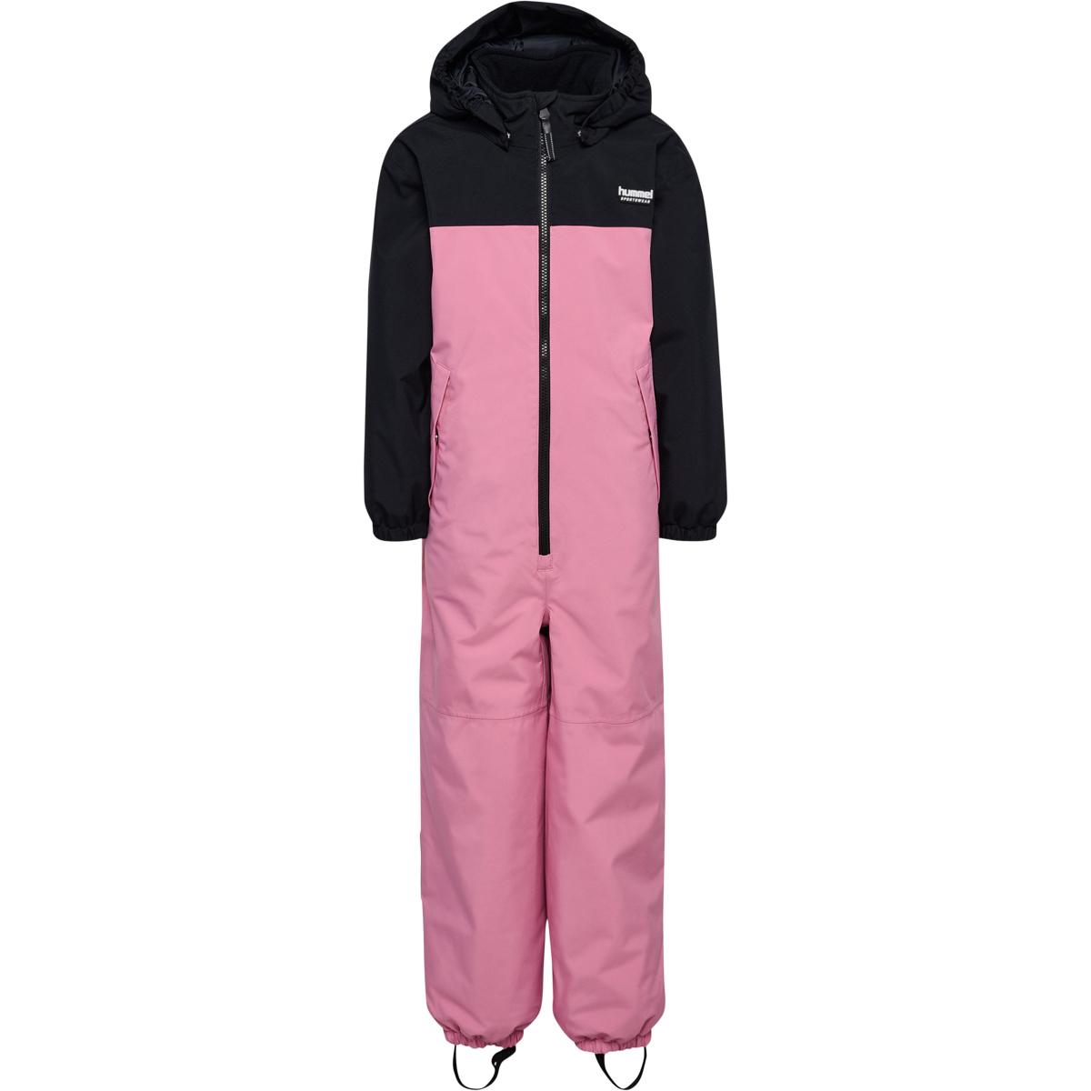 hummel Block Snowsuit WP Vinterdress Barn Rose/Black