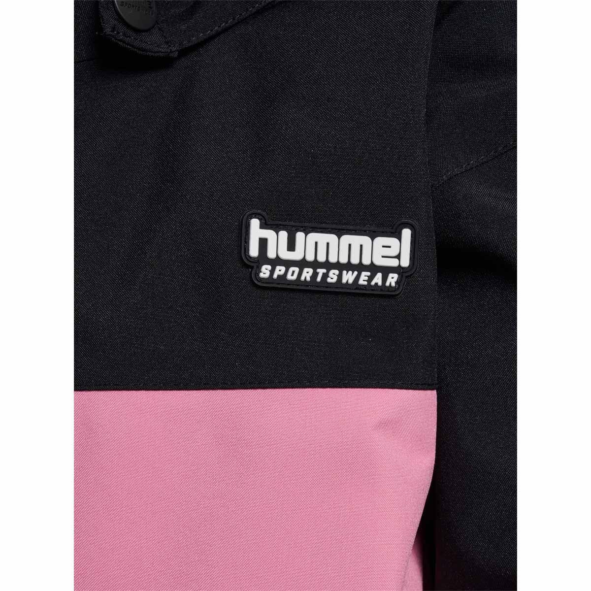 hummel Block Snowsuit WP Vinterdress Barn Rose/Black