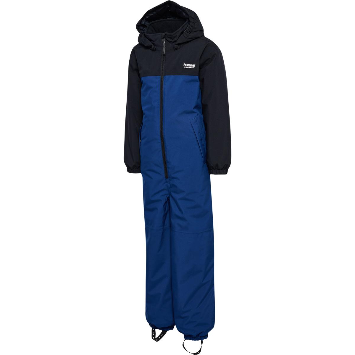 hummel Block Snowsuit WP Vinterdress Barn Navy/Black
