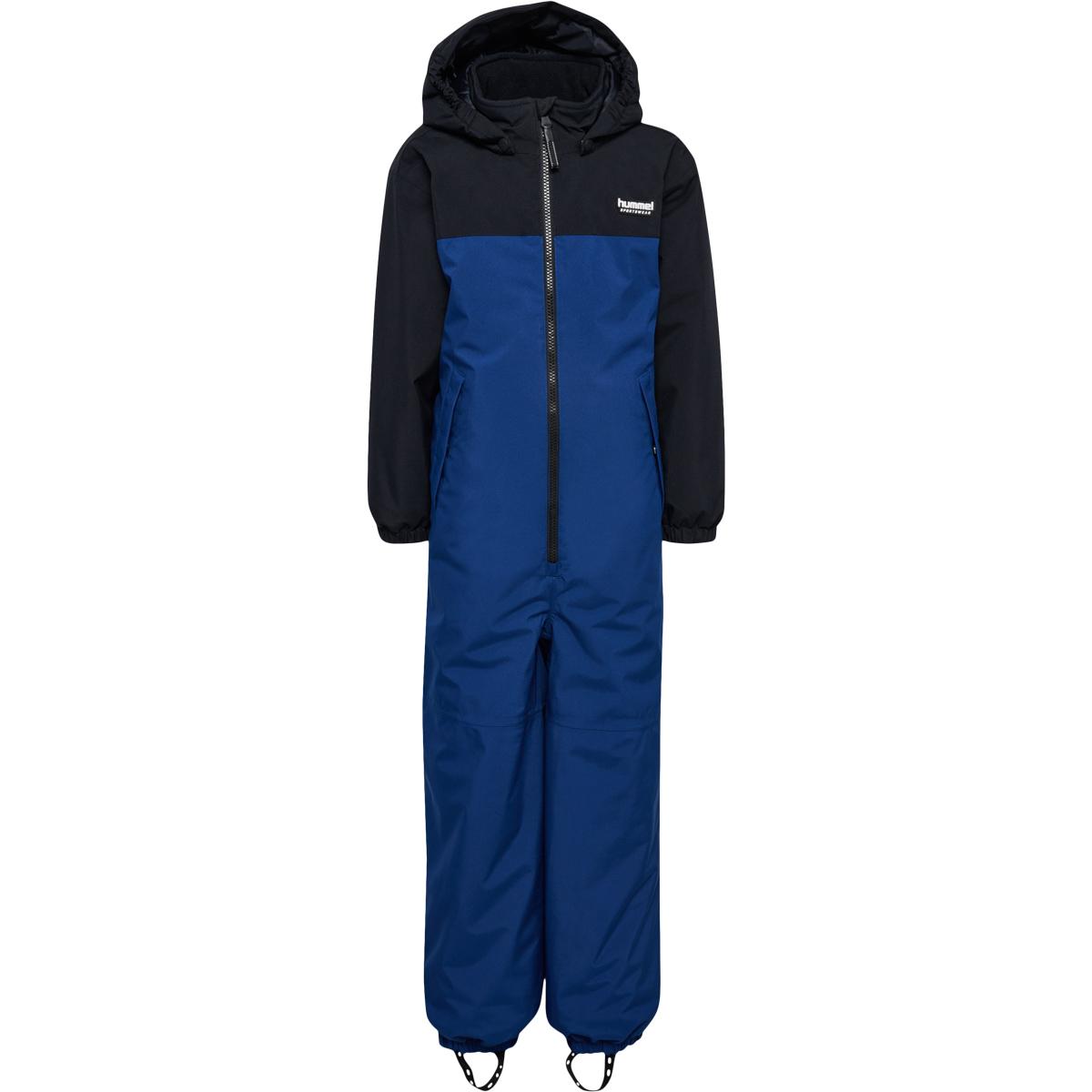 hummel Block Snowsuit WP Vinterdress Barn Navy/Black