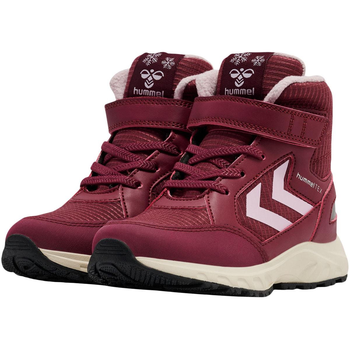 hummel Explorer Tex Velcro Vinterstøvler Børn CHOCOLATE TRUFFLE