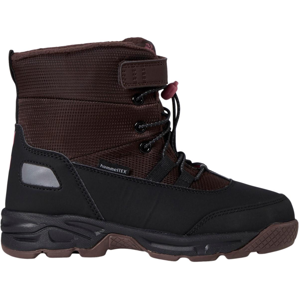 hummel Snow Boot Tex Vinterstøvler Børn brun/bordeaux