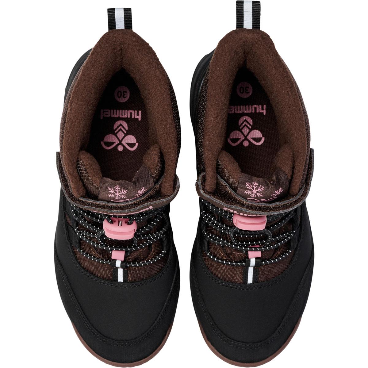 hummel Snow Boot Tex Vinterstøvler Børn brun/bordeaux