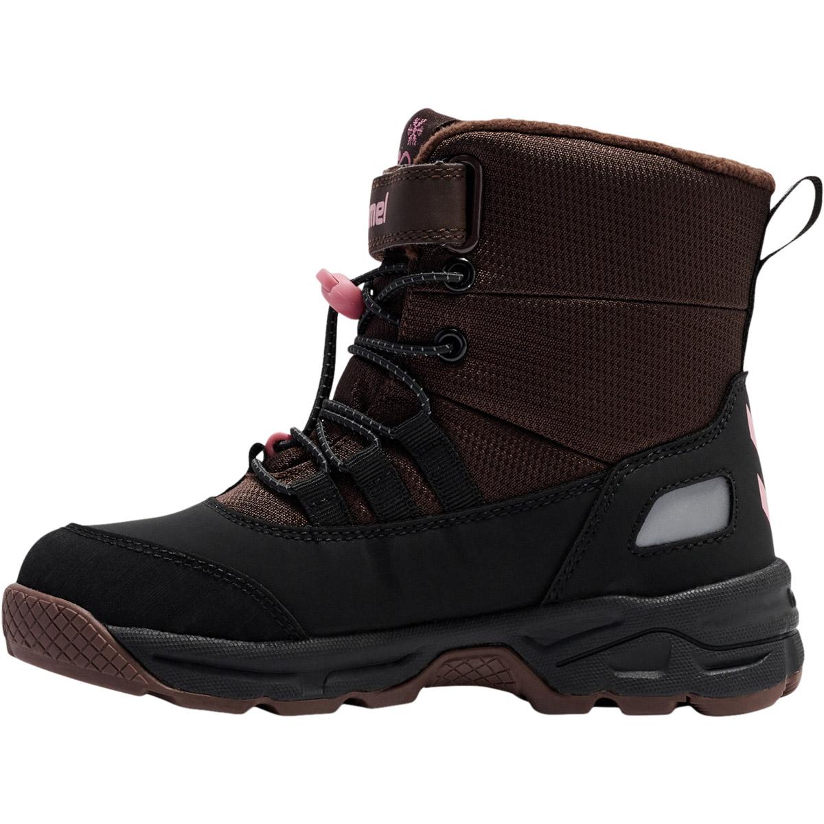 hummel Snow Boot Tex Vinterstøvler Børn brun/bordeaux